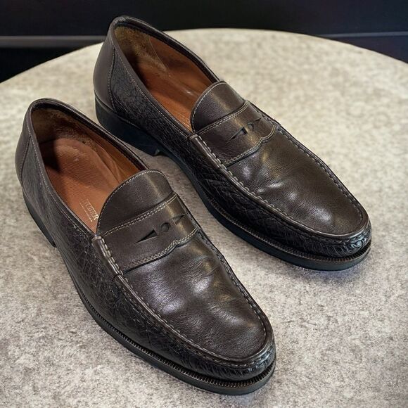 Peter Huber Loafers Mens Size 10M - Picture 1 of 16